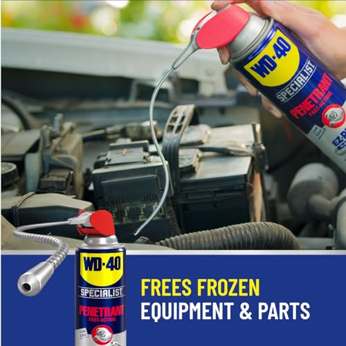 WD-40 Penetrant Specialist with Flexible Straw, 13.5 oz.