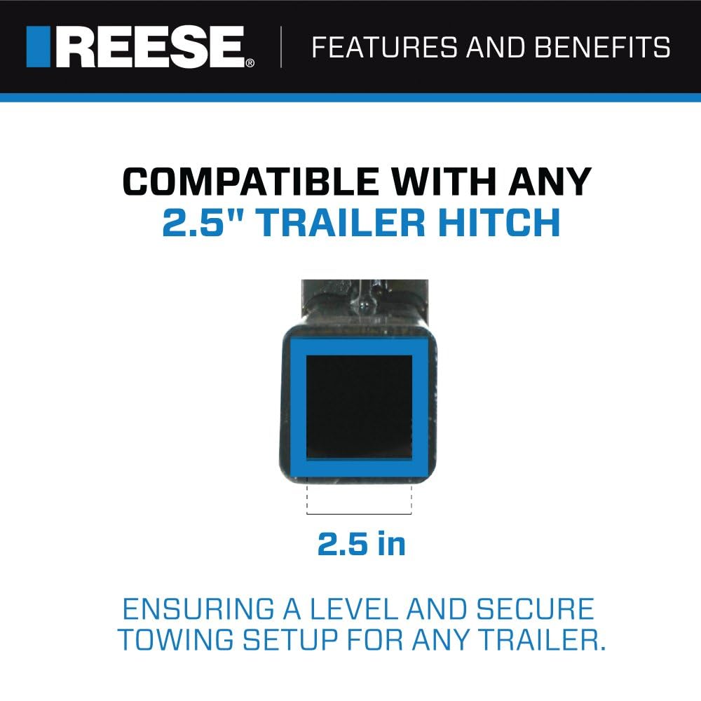 Heavy Duty Reese 7028300 Class V Ball Mount
