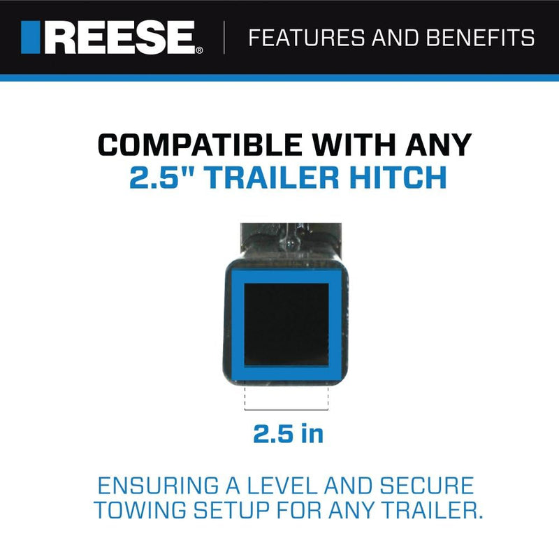Heavy Duty Reese 7028300 Class V Ball Mount