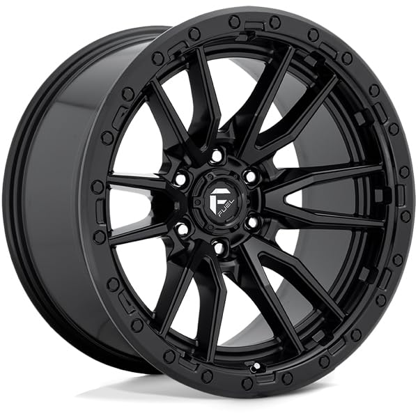 D679 REBEL FUEL OFF-ROAD 20X9, 6X5.5, 5.04, 1mm MATTE BLACK - D67920908450