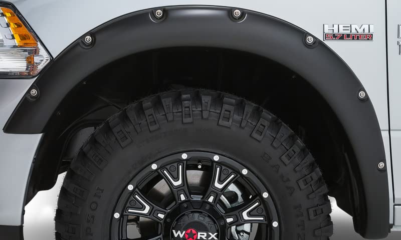 Ruff Riderz Stampede 8421-2 Fender Flare, Smoke/Black