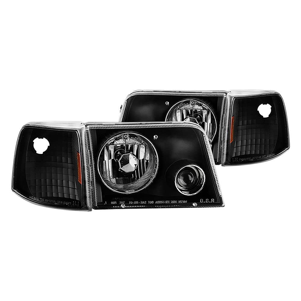 Ford Ranger Xtune PRO-JH-FR93-SET-BK Projector Headlight