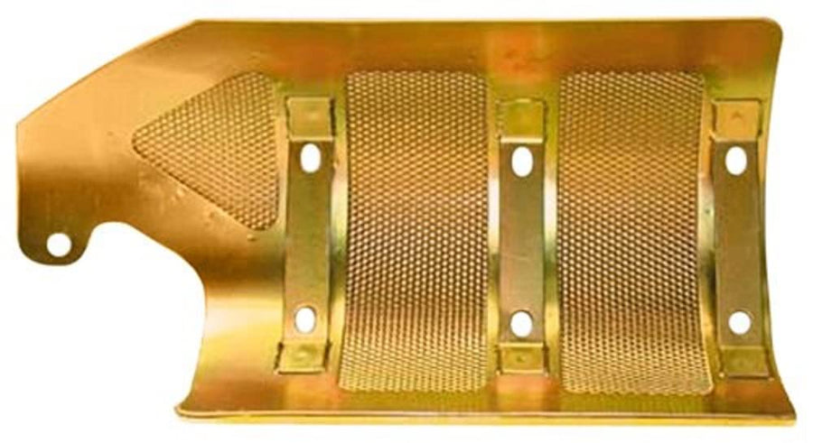 Milodon Gold Zinc Plated 32250 Diamond Stripper Designed Windage Tray for Small Block Chevy 350/400
