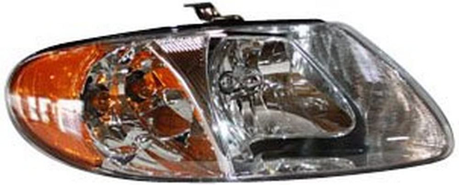 Right TYC Headlight Assembly Compatible with 2001-2007 Dodge Caravan/Grand Caravan