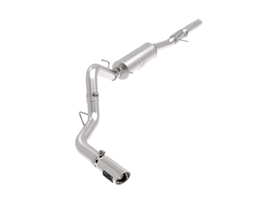 Apollo GT Series aFe Power 49-44116-P 4 IN 409 Stainless Steel Cat-Back Exhaust System w/Polish Tip