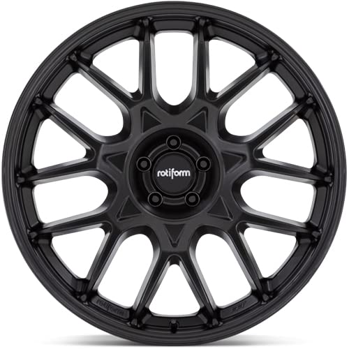 1PC Rotiform R195 21X10.5 5X112 MT-BLK 30MM - R195210544+30