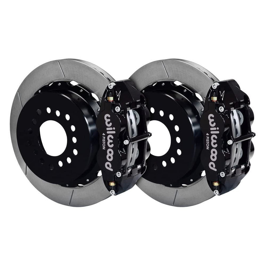 Rear P-Brk Kit, FNSL4R, 12.88", Drilled, Red