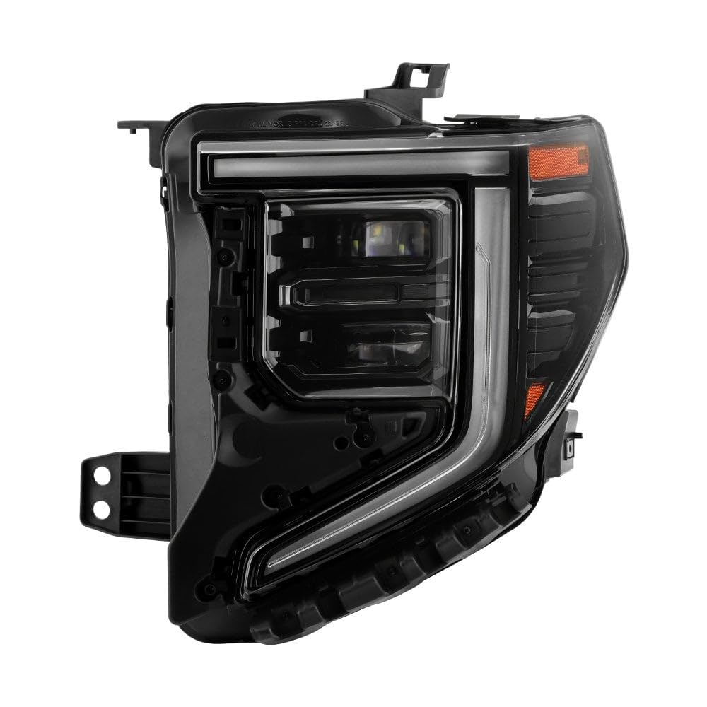 GMC Sierra 1500 22-24 Base | SLE | Elevation Spyder Full LED (All Black Bezel) Headlight - OE Left