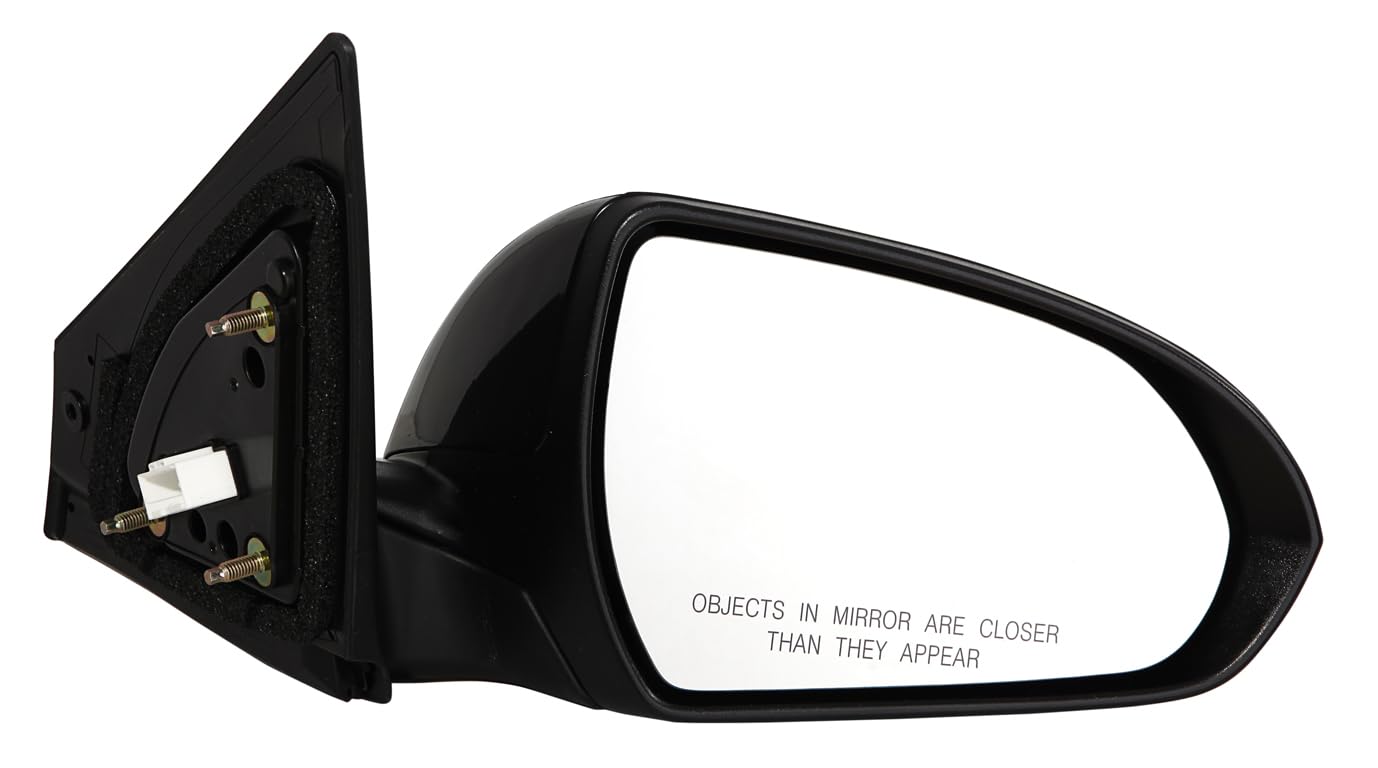 For Hyundai Elantra Sedan USA Built 17-20 Manual Fold Power Non Heated Mirror SGL Passenger Side (PTM) | DOT Certified 87620-F3050 | HY1321224 ACK