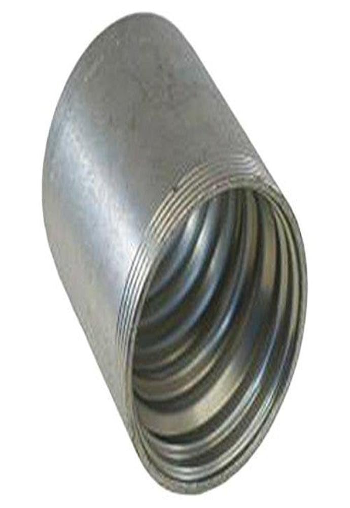 Gates GlobalSpiral Couplings 20GS1F-6, GS Ferrule for 6-Spiral Hose, Zinc Plated Carbon Steel, 2.87", 1 1/4" ID