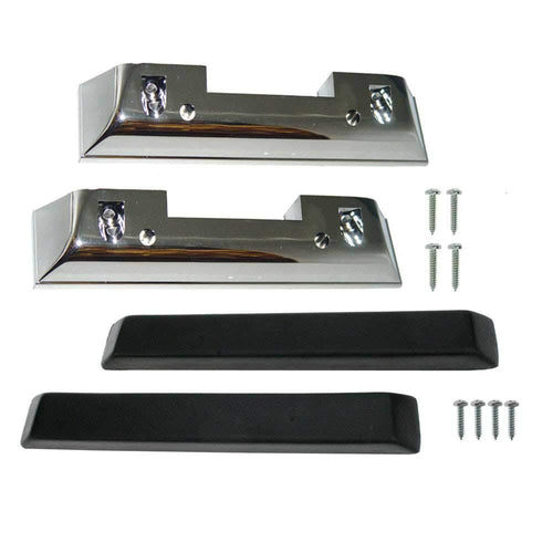 KIT-INT-2-BK Scott Drake Arm Rest Base & Pad Kit Black