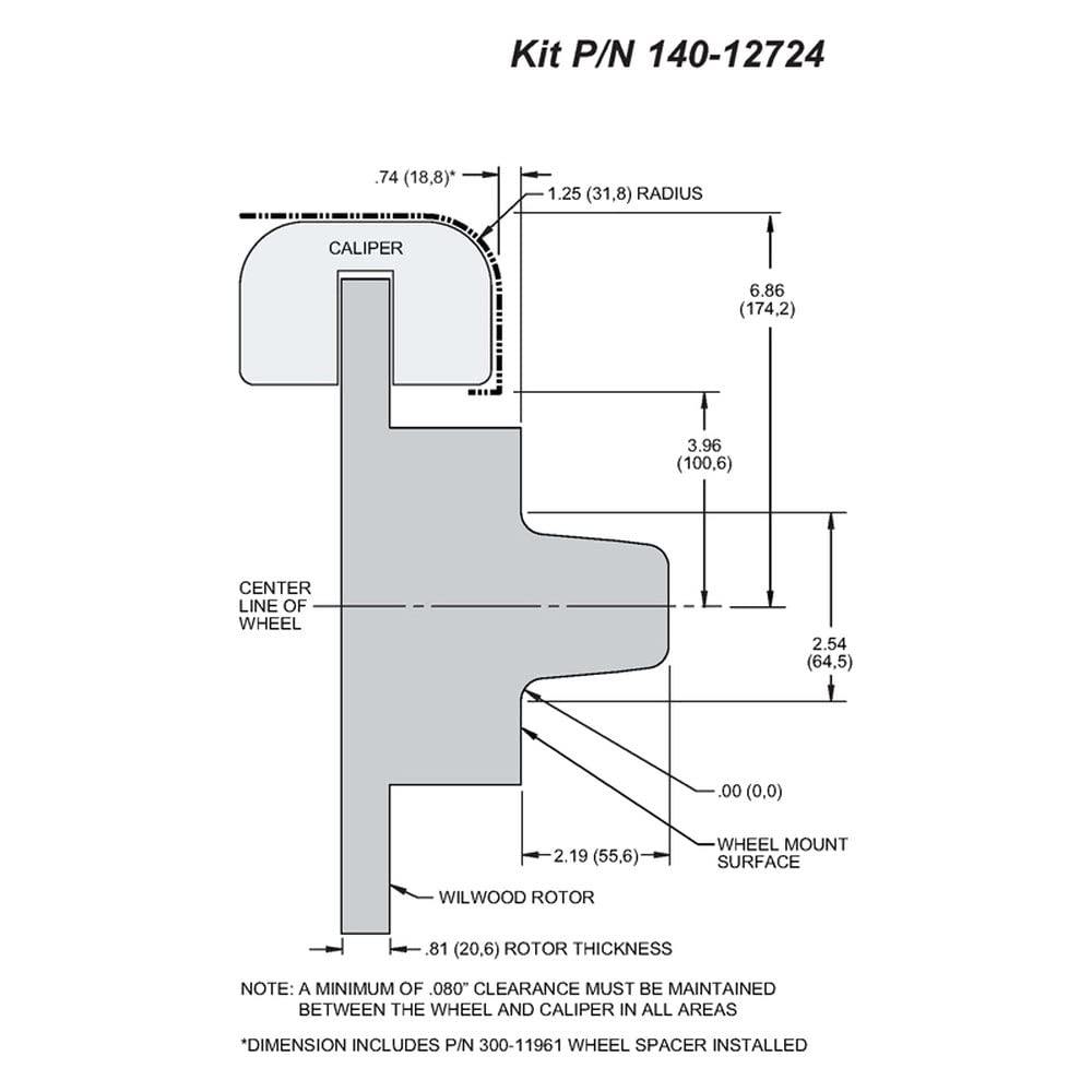 11.75" FDLI Front Kit
