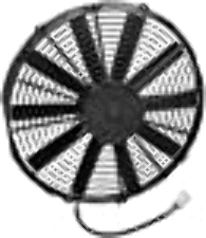 Puller Fan Spal 30101509 (14In Medium Profile ; For Use W/ 20Amp Fuse at 13V), 1 Pack