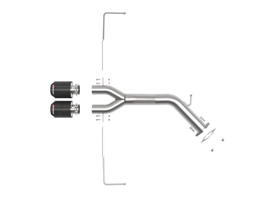 Takeda aFe Power 49-37012-C Axle-Back Exhaust System