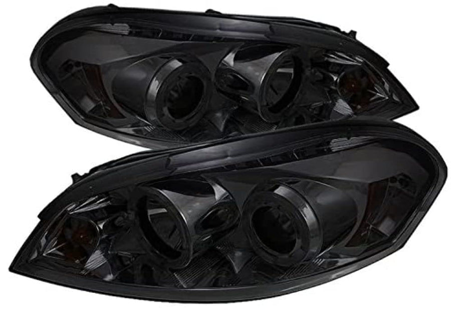 Auto Spyder 5031723 LED Halo Projector Headlights Chrome/Smoked