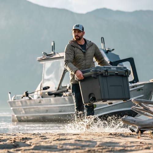 70 Quart Pelican Elite Cooler (White/Gray)
