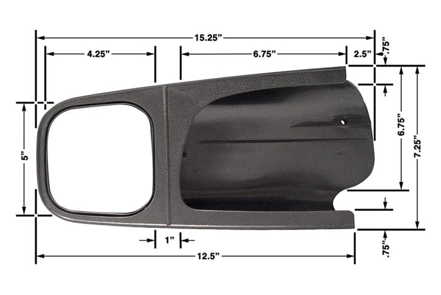 Ford CIPA 11500 Custom Pair Towing Mirrors