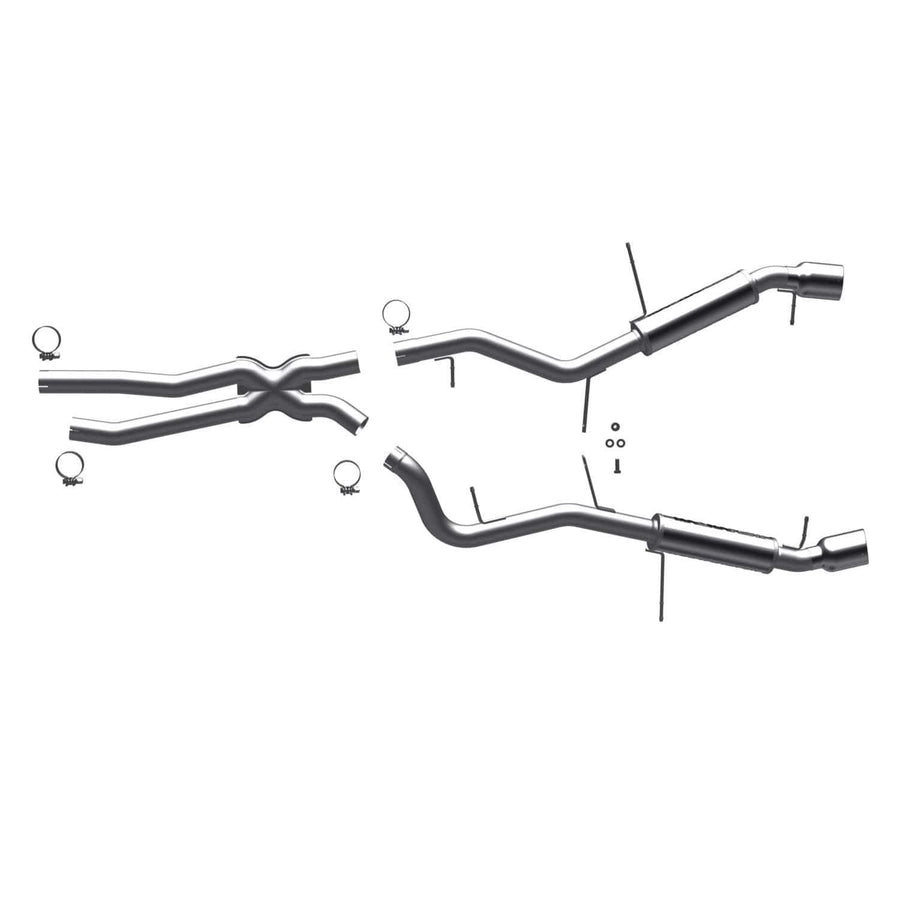 Large MagnaFlow Stainless Steel Performance Exhaust System Kit 16542