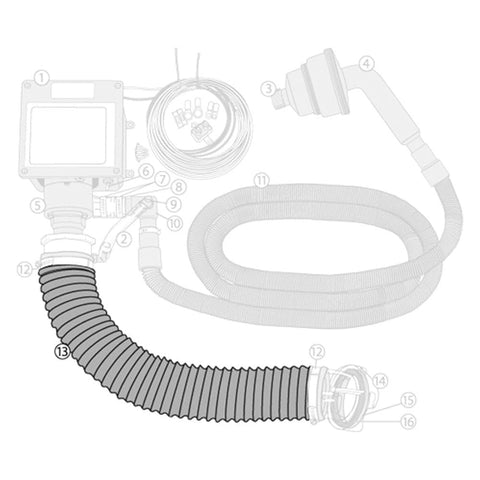 3" Thetford SANI-CON Inlet Hose 70421