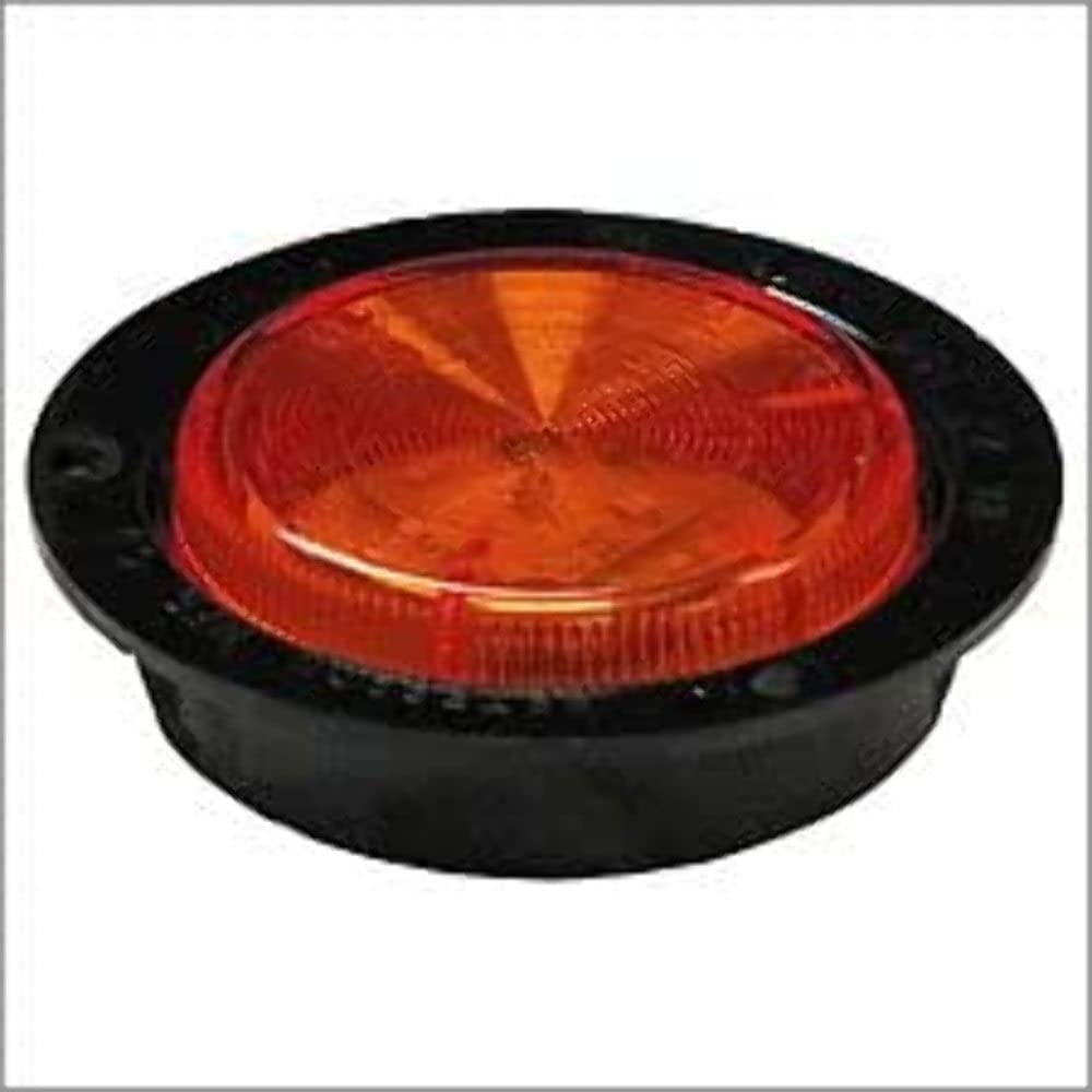 Peterson Led Marker/Clearance M194FR, P2, Round, W/Flange, Amp, 2.0"