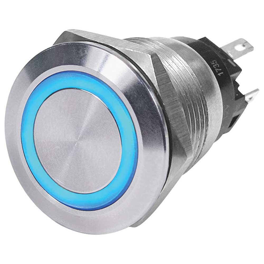Blue Sea Systems Switch Button 10A OFF-ON BLUE 4161