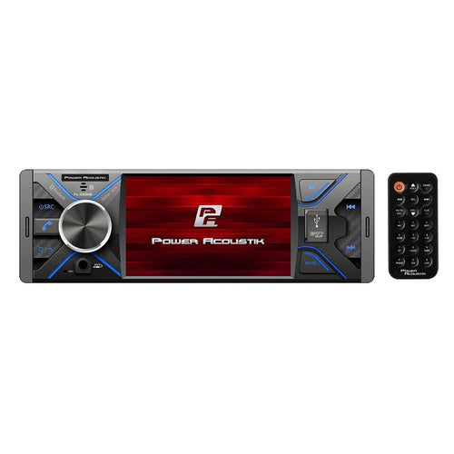 Power Acoustik PL‐430HB 4.3-Inch Single-DIN in-Dash DVD Receiver with Bluetooth PL‐430HB