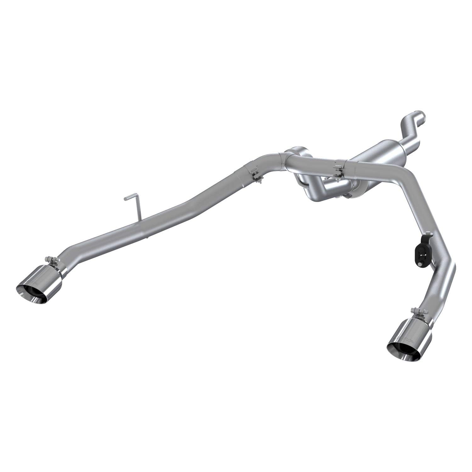2020 Jeep Gladiator MBRP 3.6L 2.5in Dual Rear Exit Cat Back Exhaust 304