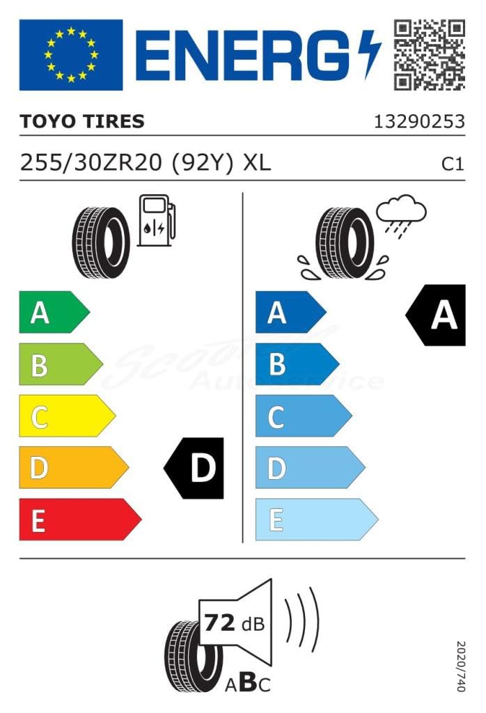 PXSP TOYO 255/30ZR20 (92Y) XL