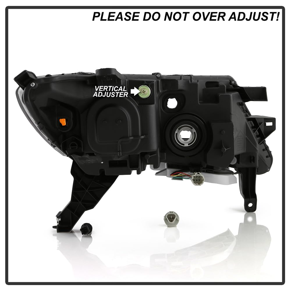 Nissan Pathfinder 17-21 Spyder (xTune) LED w/DRL Headlight - Low Beam-LED ; High Beam-H9(Included) ; Signal-WY21W(Included) - OE Left