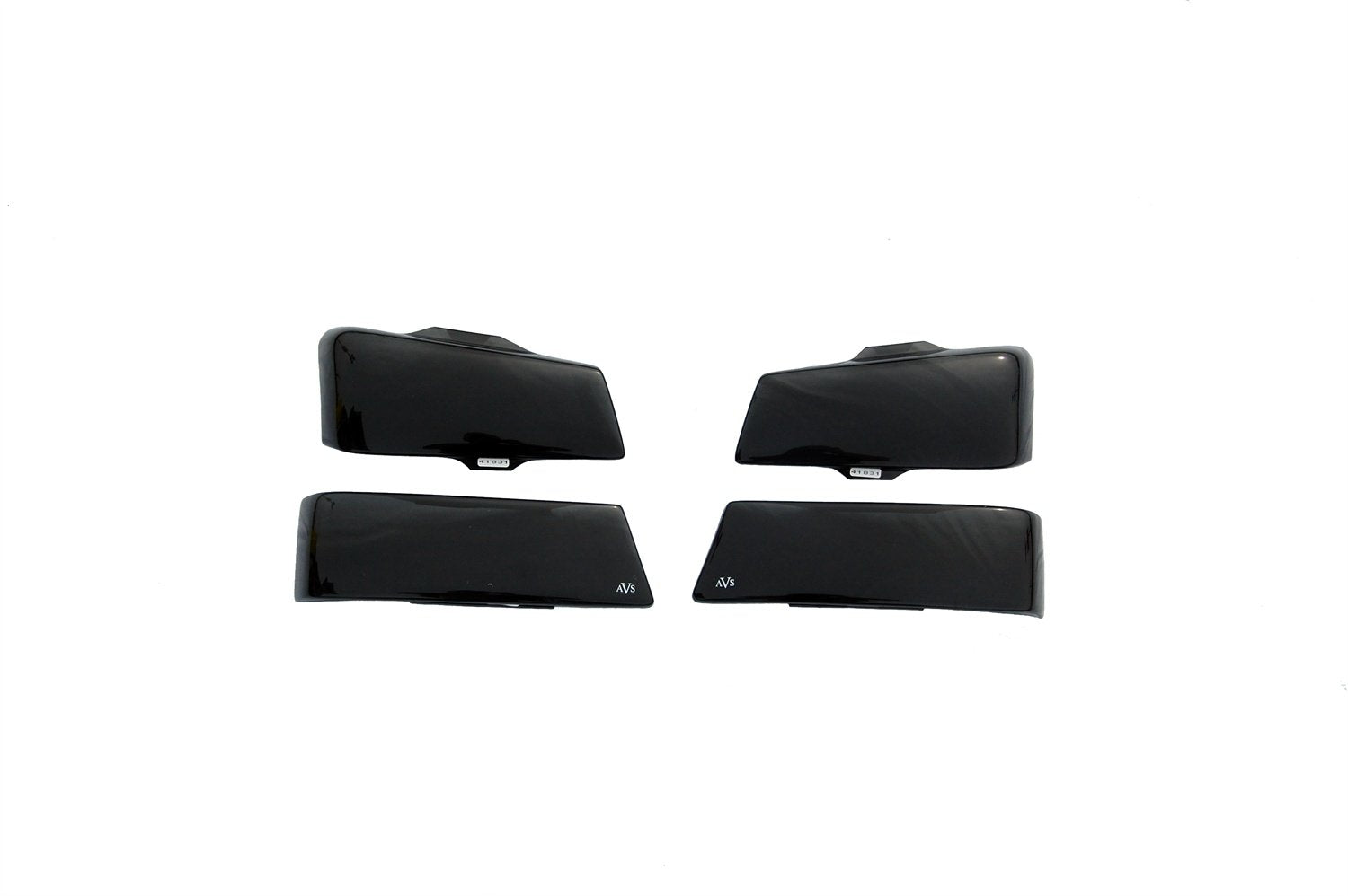 Headlight Covers Auto Ventshade [AVS] / Blackout | Fits 2002 - 2006 Chevrolet Avalanche 1500 (w/o Body Hardware), 2003 - 2007 Chevrolet Silverado 1500, 2 pcs. | Dark Smoke - 41831