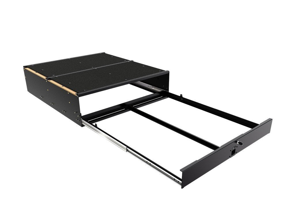 6 Front Runner Wolf Pack Drawer/Wide Including Boxes - Heavy Duty Compartment and Trunk Car Organizer Storage (Black)