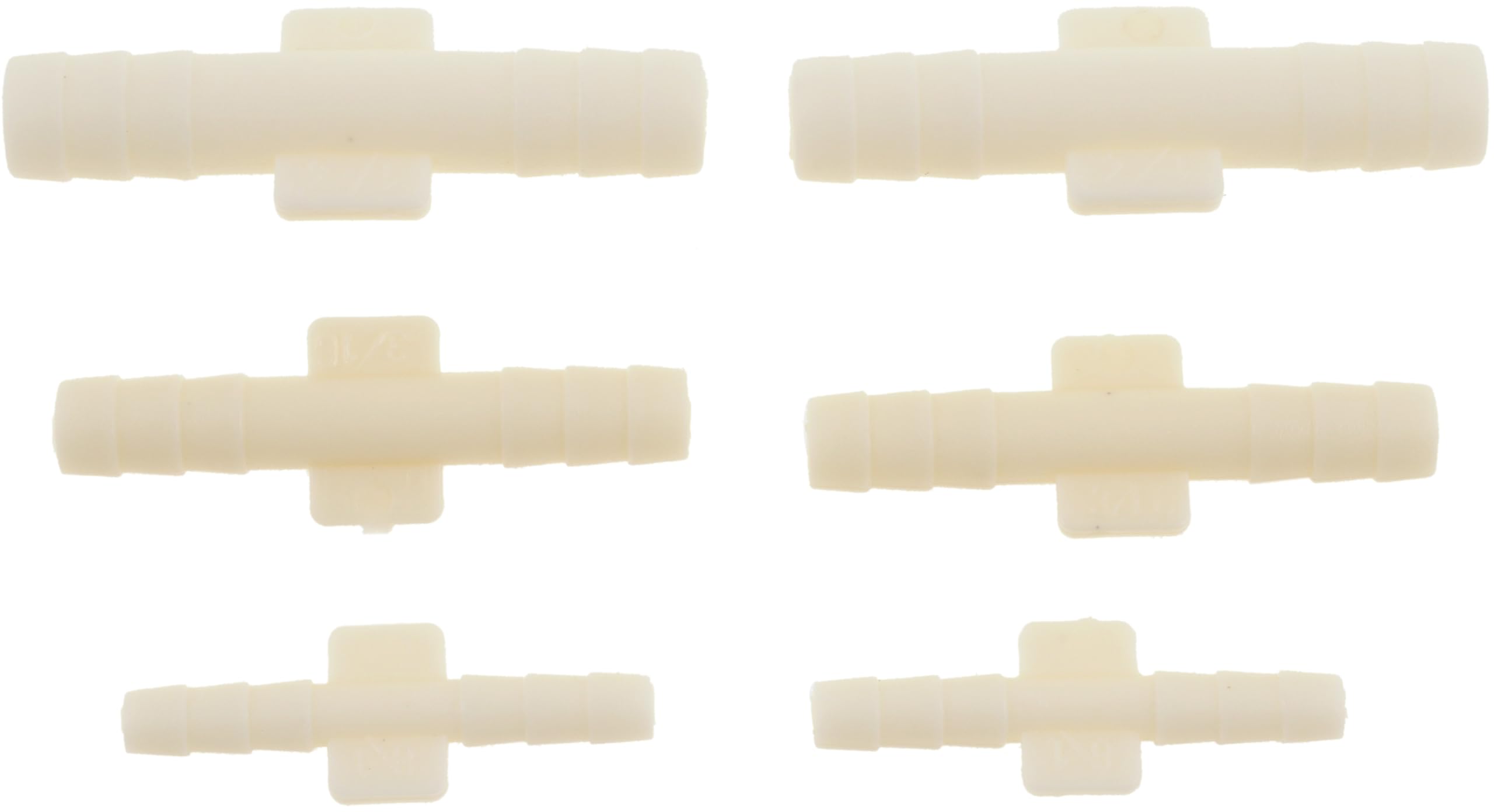 Dorman 47101 Hard Vacuum Tubing Connector, 1/8, 3/16, 1/4 In., 6 Pack Universal Fit