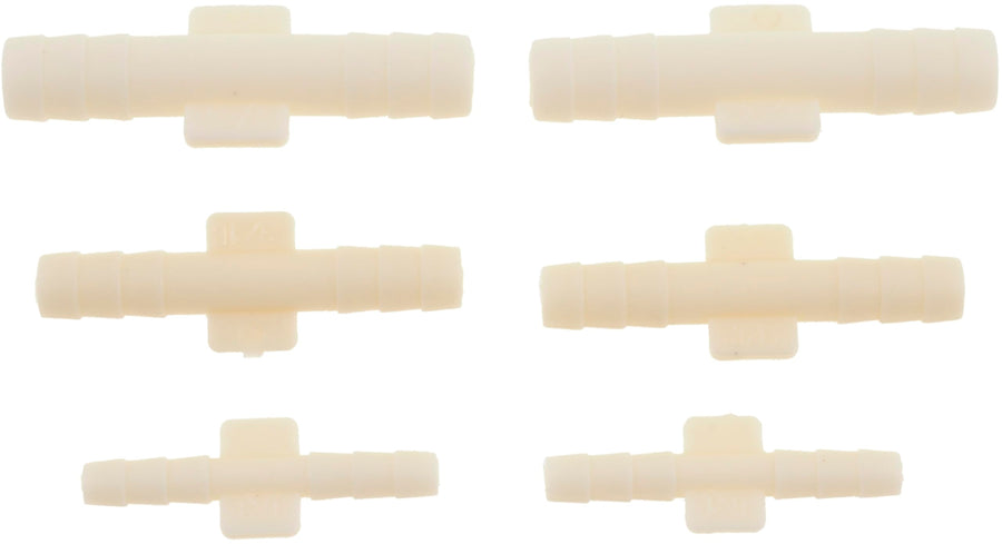 Dorman 47101 Hard Vacuum Tubing Connector, 1/8, 3/16, 1/4 In., 6 Pack Universal Fit