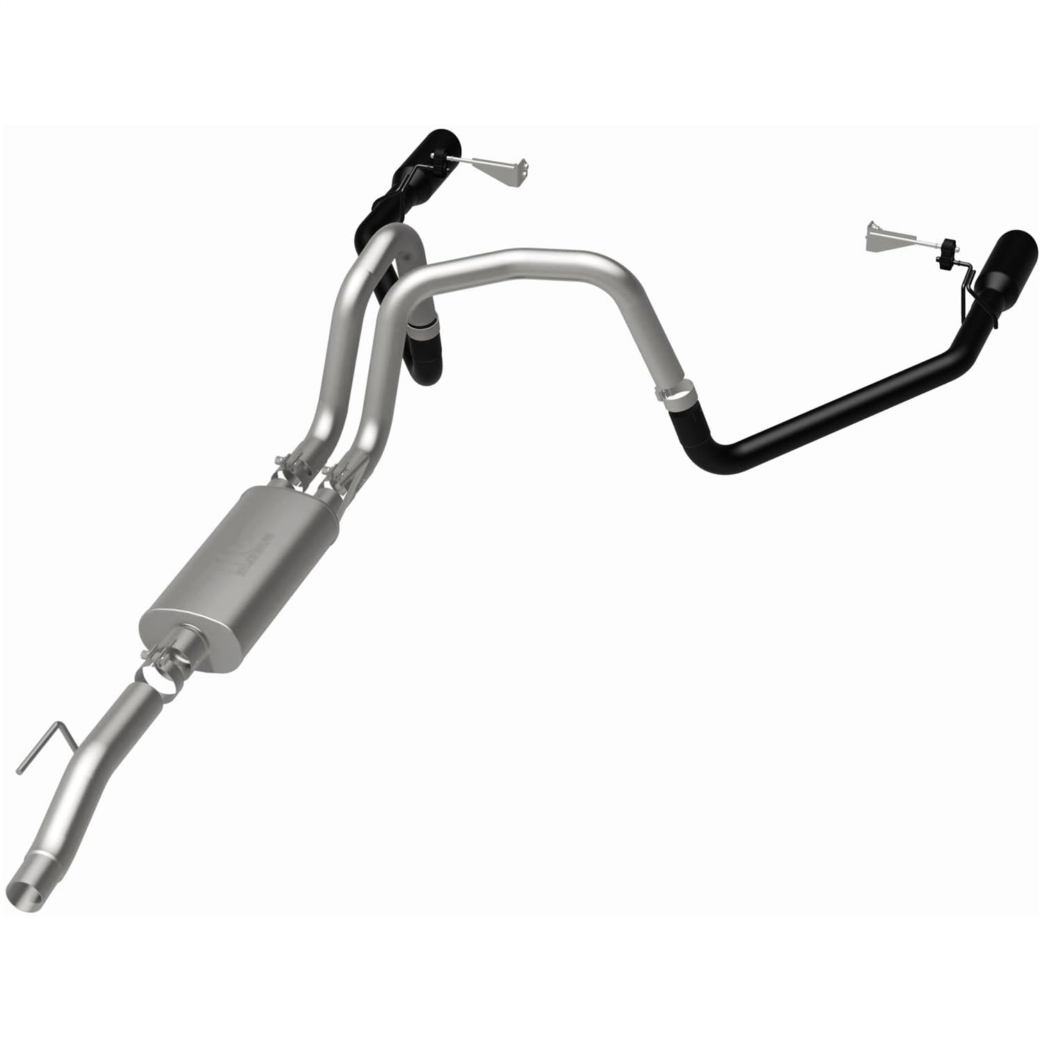 Performance Exhaust System MagnaFlow 19562: Cat-Back, Street Series, Compatible with 2021-2023 Ford F-150