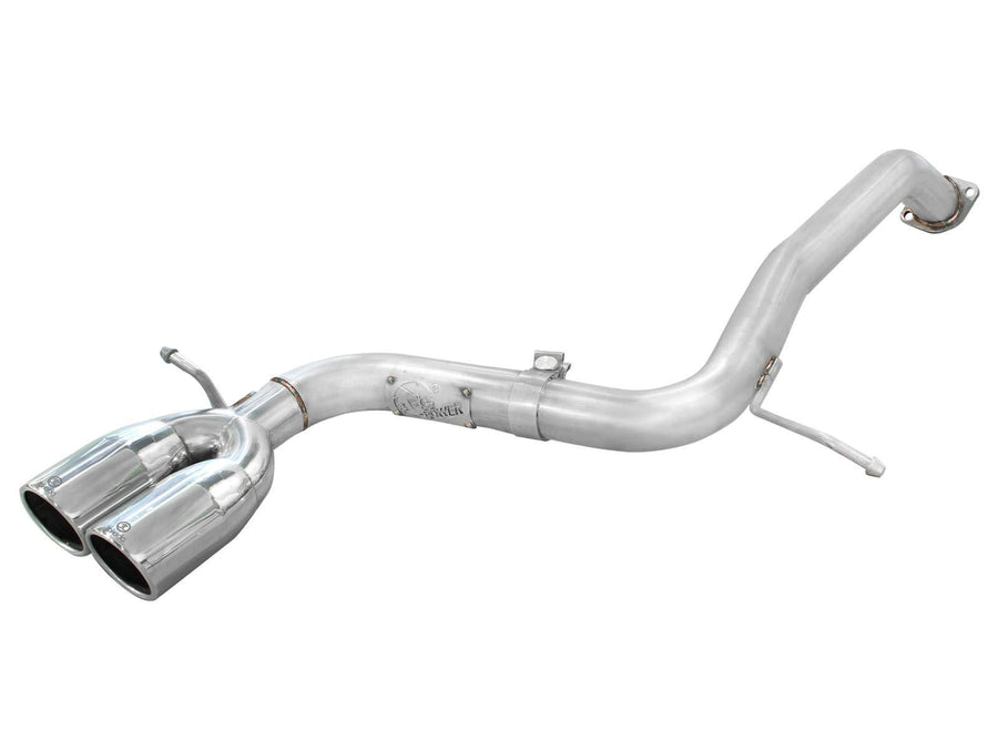 304 Stainless Steel aFe (49-36018) Axle-Back Exhaust System with Dual Polished Tips for Scion xB L4-2.4L Engine
