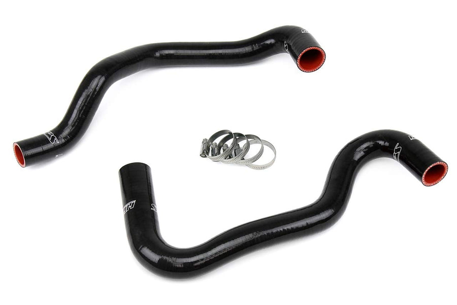 Black HPS 57-1281-BLK Silicone Radiator Coolant Hose Kit