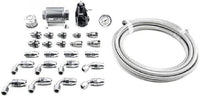 X2 Series Deatschwerks Pump Module -6AN PTFE Plumbing Kit for 2010-15 Camaro Base or SS (6-610)