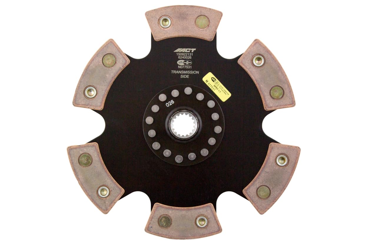 6-Pad ACT Rigid Race Clutch Disc 6240026