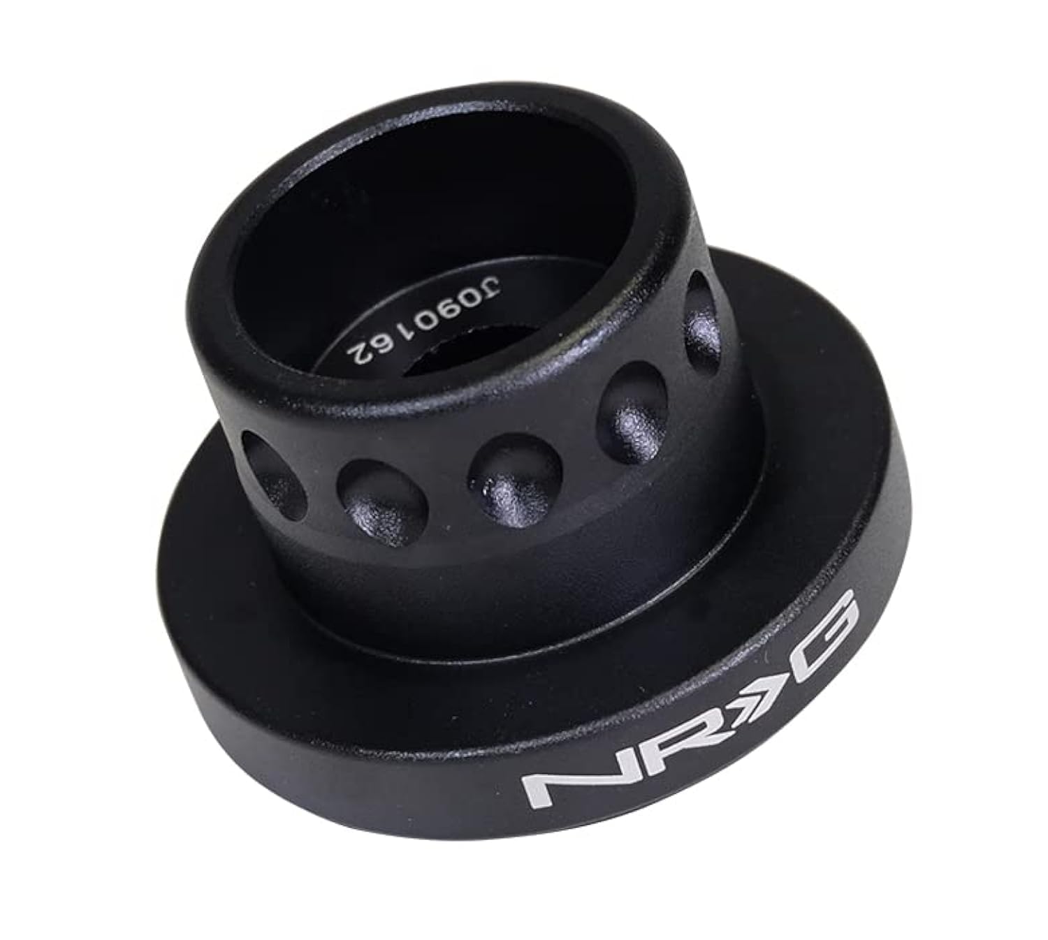 NRG Innovations Race Style NRG-SRK-RL140H Steering Wheel Short Hub Adapter, Up To 1" Shorter Overall, Black Body