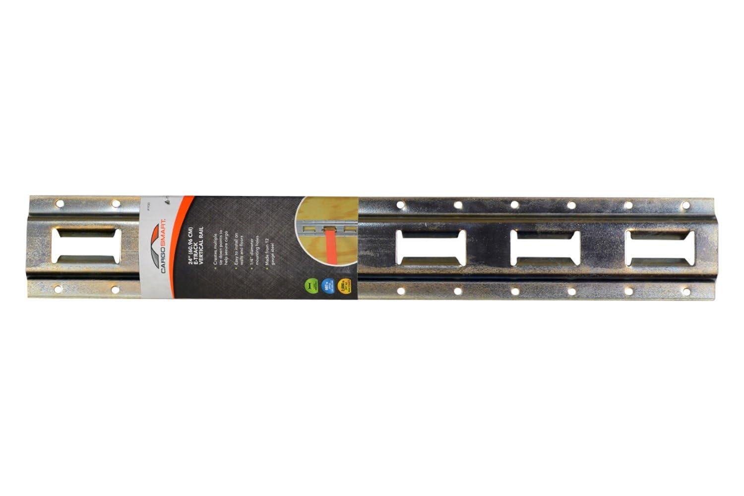 Vertical Rail E-Track, 24" - 1 Pk