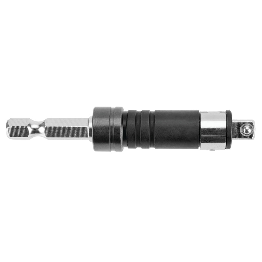 W8604 Performance Tool 2-in-1 1/4-Inch Drive Bit Socket Adapter, Quickly Convert from a Bit to a Socket Holder with a Push-Pull Mechanism