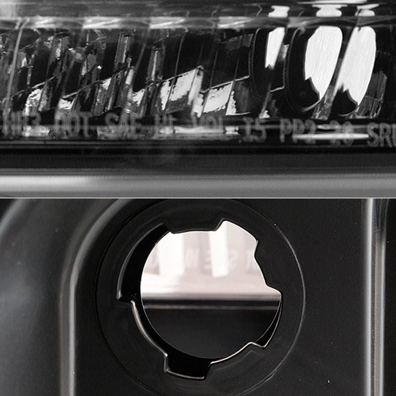 OE Style Xtune LED Headlight (HD-JH-FEXP16-LED-DRL-BK-L) (POE)