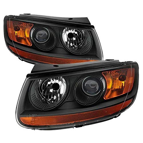 Headlight Xtune HD-JH-HYSA07-AM-BK (Hyundai Santa Fe 2007-2012 (Don't Fit any models Built before 7/11/07 Production Date) OEM Style s - Black)