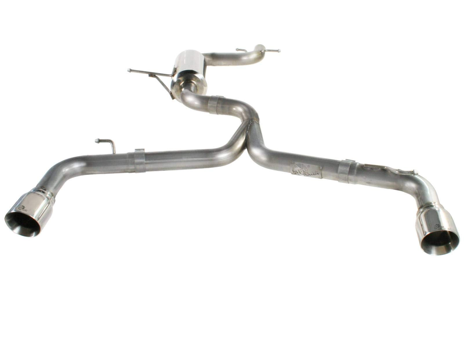 Cat-Back Exhaust System aFe 49-36407 with Polished Tip for VW Beetle