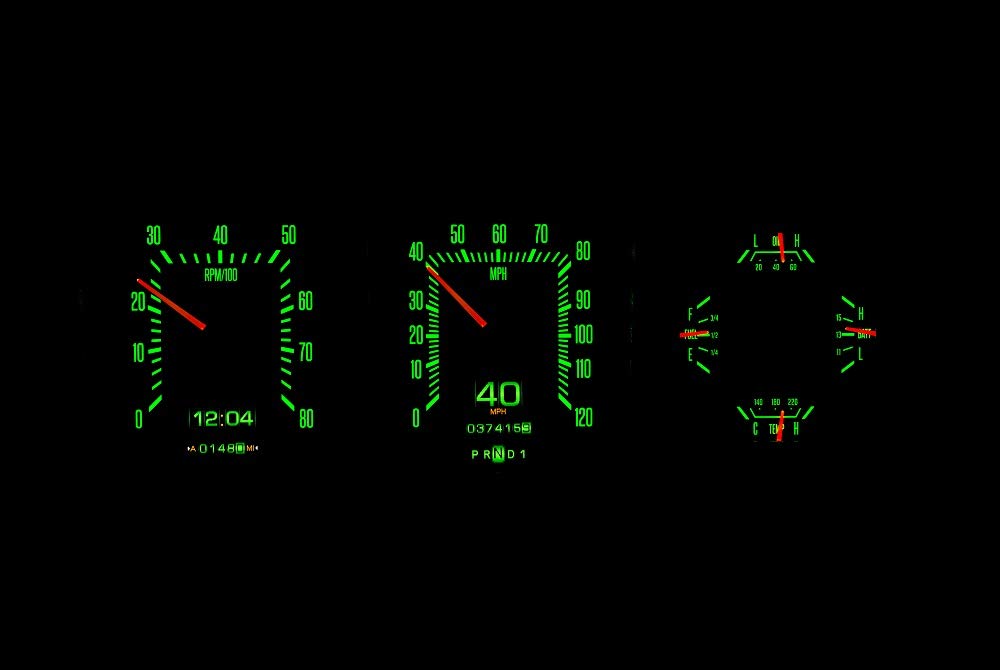 Dakota Digital Retrotech RTX-73F-PU-X Gauge Instrument System Compatible with 1973-79 Ford Pickup