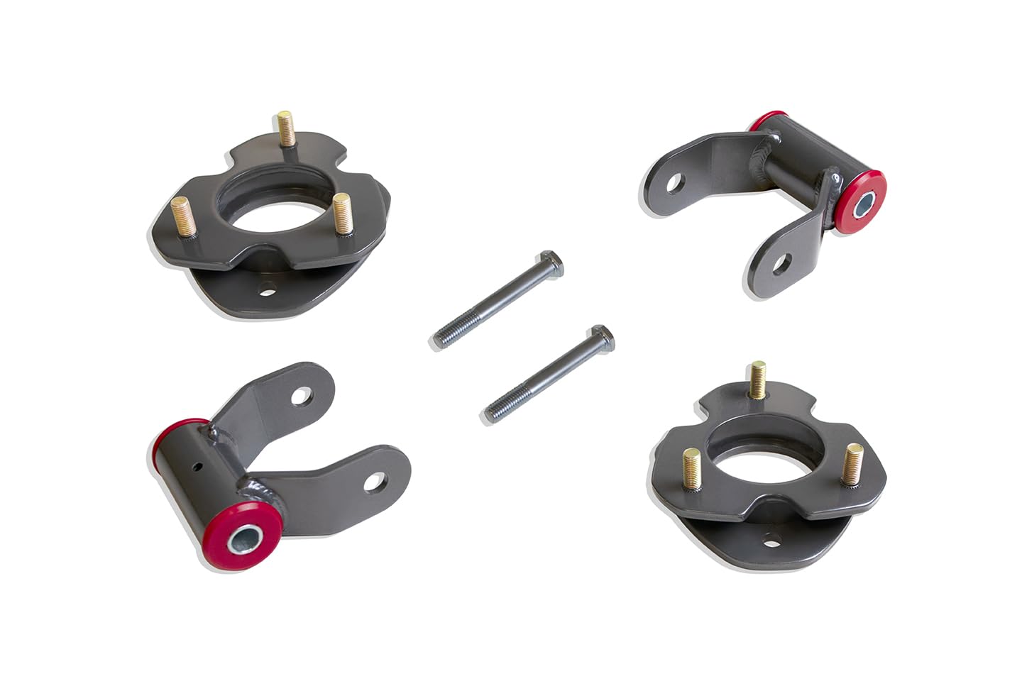 Part# MP883221 MaxTrac SUSPENSION'S is A 2.5"/1" Leveling KIT Including Front STRUT SPACERS & Rear Shackles