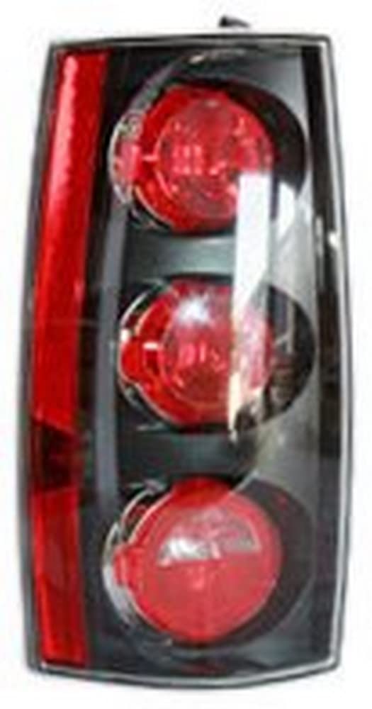 Left TYC Tail Light Assembly Compatible with 2007-2014 GMC Yukon Denali Suv