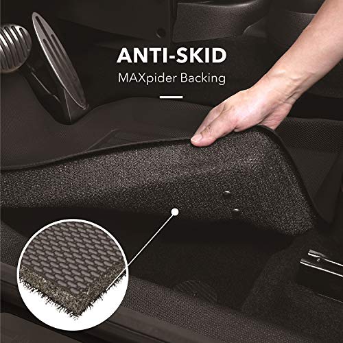2011-2019 Ford Fiesta 3D MAXpider Kagu 1st Row Floormat - Gray (L1FR08011501)