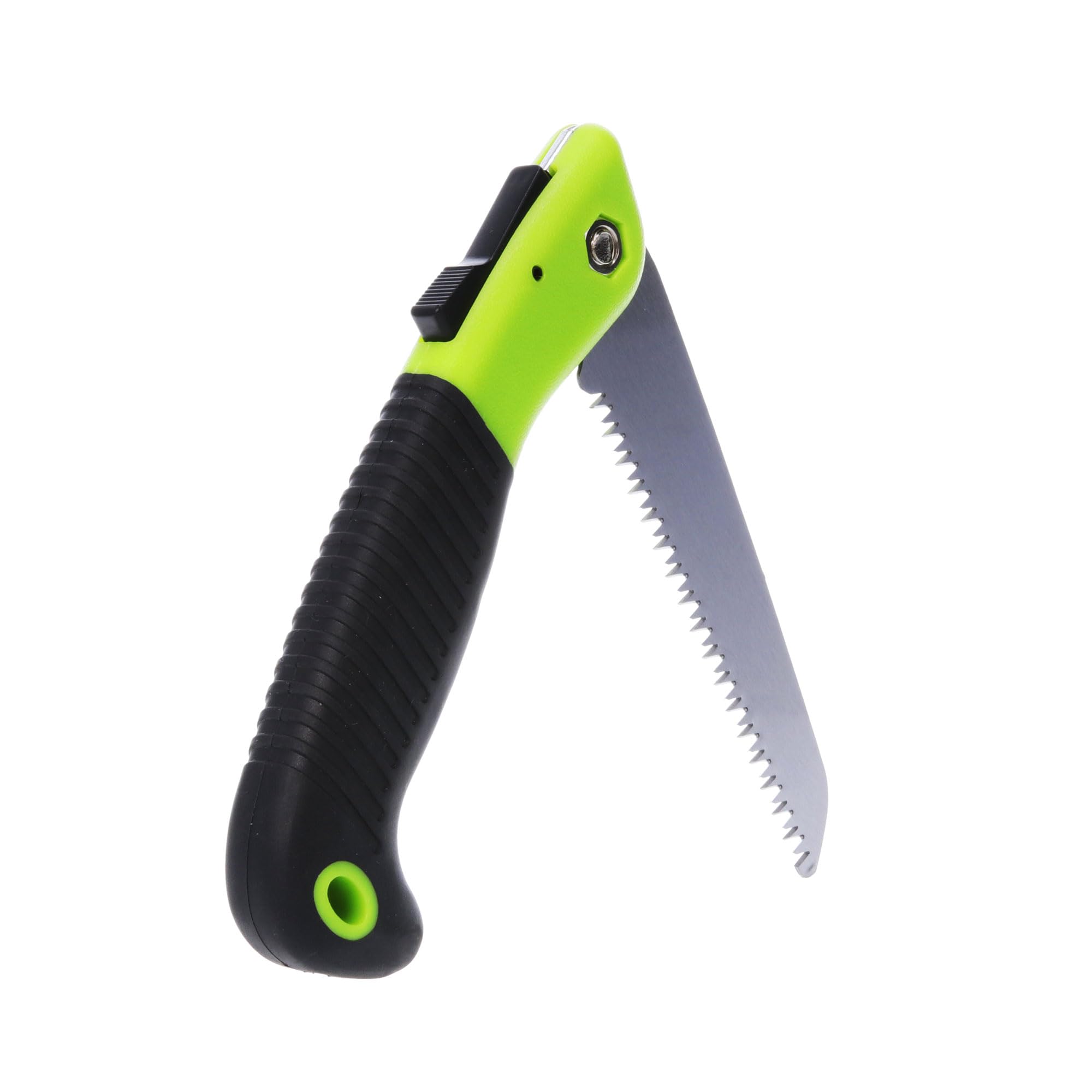 HME Mini Pocket Folding Hand Saw with 5" Carbon Steel Blade for Hunting, Camping, Backpacking, Pruning