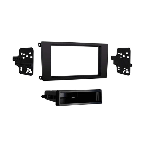 Metra 99-9604B Dash Kit Single/Double Din for Select 2003-2010 Porsche Cayenne Vehicles, Matte Black
